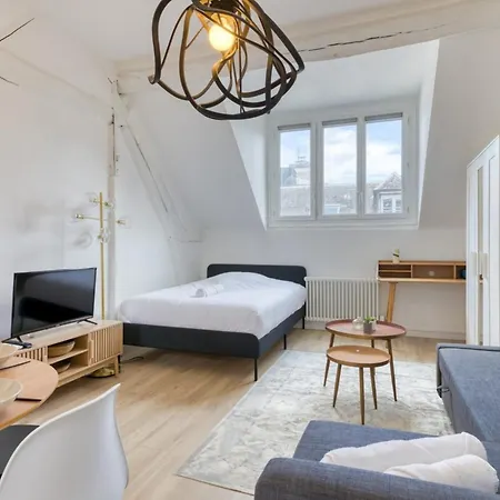 아파트 Mia Cosy Proche Place Du Vieux Marche 루앙